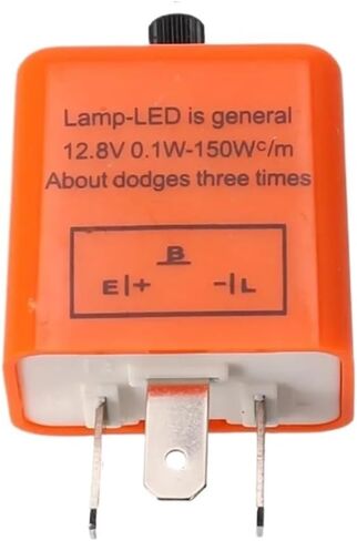 3pin دراجة نارية LED Flasher ترحيل قابلة للتعديل التردد مربع وميض وميض مصابيح LED LED مؤشر إشارة انعطاف 12V in Saudi Arabia