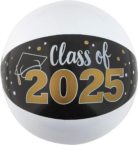 Fun Express Graduation Inflatable Beach Ball, 12 Pieces, Great for Graduation Parties, Celebrations and Ceremonies in Saudi Arabia