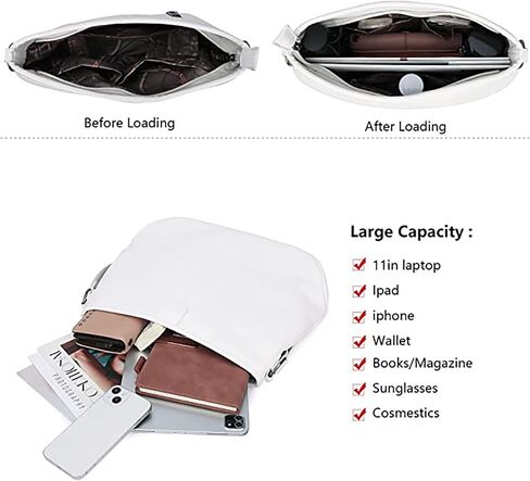 Montana West Medium Hobo Bags for Women Purses and Handbags Classic Top Handle Shoulder Satchel Bags with Detachable Strap in Saudi Arabia