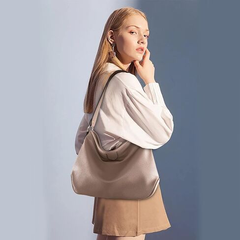 Montana West Medium Hobo Bags for Women Purses and Handbags Classic Top Handle Shoulder Satchel Bags with Detachable Strap in Saudi Arabia