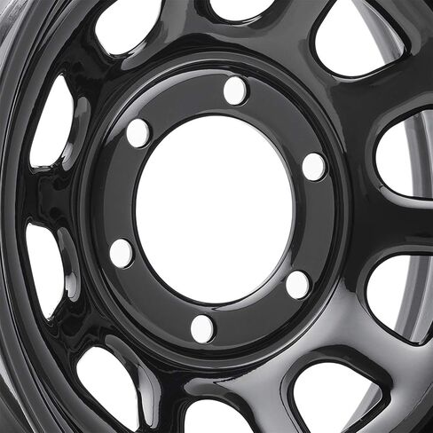 Pro Comp Steel Wheels Series 51 Wheel With Gloss Black Finish (15x8 "/5x4.5") in Kuwait