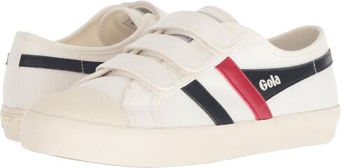 Gola Women's Coaster Strap Sneaker, Off-White/Off-White, 9.5 in Saudi Arabia