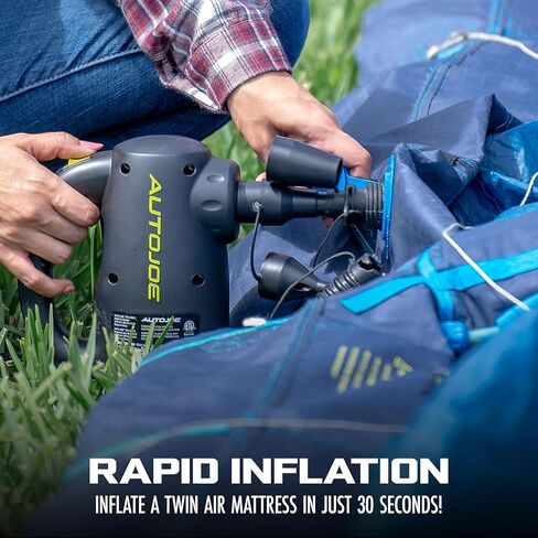 ATJ-ABD1 500-Watt Air Blasting Water Dryer,w/ 10-Ft AC Cord, Storage Bag, & 9 Nozzle Attachments for Additional Cleaning and Air Inflation, for Auto Detailing Cars & Motorcycles , Black in Kuwait