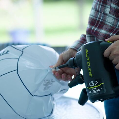 ATJ-ABD1 500-Watt Air Blasting Water Dryer,w/ 10-Ft AC Cord, Storage Bag, & 9 Nozzle Attachments for Additional Cleaning and Air Inflation, for Auto Detailing Cars & Motorcycles , Black in Kuwait