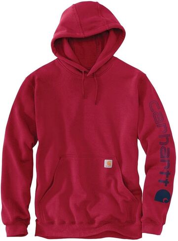 Carhartt Men's Loose Fit Midweight Logo Sleeve Graphic Sweatshirt in Saudi Arabia