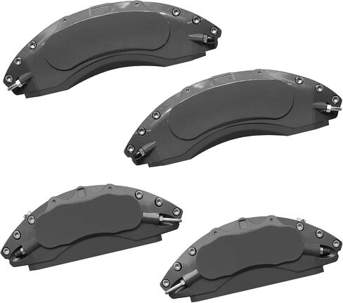 AOOA Brake Disc Red Character Caliper Cover Powder Coating Fits Chevrolet Silverado 1500 2007-2018 and GMC Yukon 2007-2020,GMC Sierra 1500 2006-2018 (set of 4) in Saudi Arabia