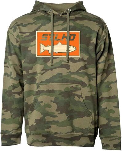 Stlhd Men's Woodlands Camo Standard Hoodie - Camo - 2XL in Saudi Arabia