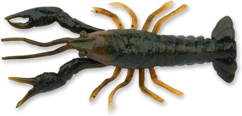 طعم صيد السمك من Savage Gear NED Craw، قرع أخضر، ملامح واقعية، ألوان وحركة، بناء متين 12X، ملح ورائحة in Saudi Arabia