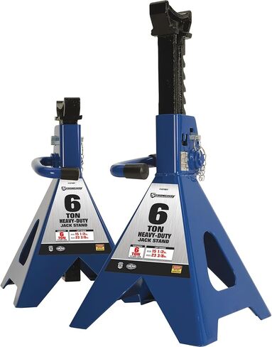 Strongway Double Locking 12-Ton Jack Stands — 24,000-Lb. Total Capacity, Pair in Saudi Arabia