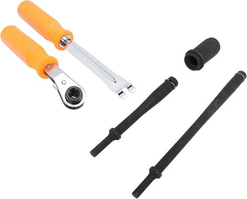 EVGATSAUTO Anchor Pin Removal Tool & Bushing Driver Set, 7in & 11-1/2in Drivers for 1-3/8in Bushings Pins Removal, Truck Trailer Maintenance Tool in Saudi Arabia