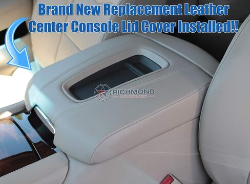 Richmond Auto Opholstery - غطاء غطاء وحدة التحكم في مركز البديل الجلدي (متوافق مع 2015-2020 Cadillac Escalade) (TAN) in Kuwait