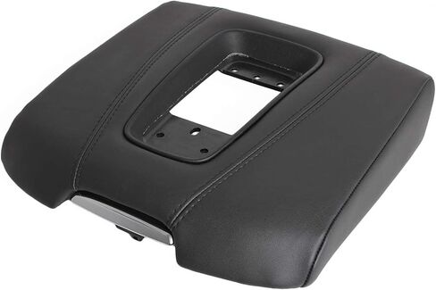 Richmond Auto Upholstery - Replacement Leather Center Console Lid Cover (Compatible with 2015-2020 Cadillac Escalade) (Tan) in Saudi Arabia
