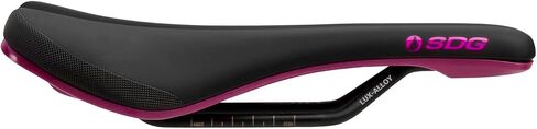 SDG Components Bel-Air V3 Lux-Alloy Mountain Bike Saddle Saddle, 260 x 140mm, Unisex, Road Gravel Bicycle Seat 236g in Saudi Arabia