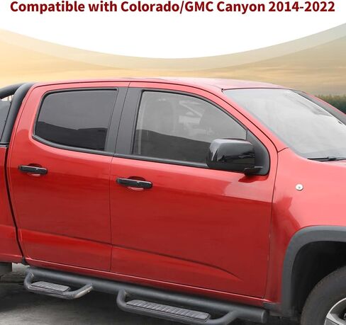 for Colorado Side Mirror Cover Door Handle Cover Trim Kit Compatible with Chevy Colorado/GMC Canyon 2014-2022 Carbon Fiber Exterior Accessories 6pcs in Saudi Arabia