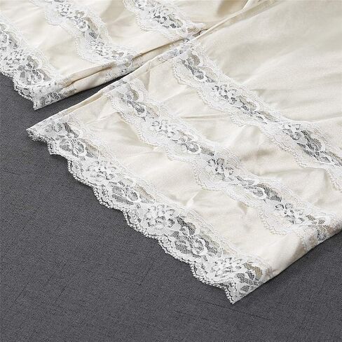 نساء Culotte نصف يزحف الساتان بلومر pettipants تحت الفساتين الدانتيل سروال السراويل مرنة الخصر سراويل زلة زلة in Kuwait