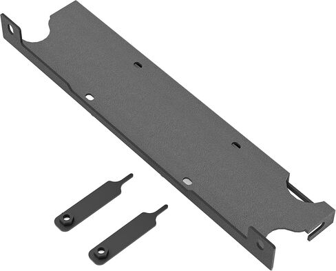 لوحة تصاعد ونش متوافقة مع 2007-2018 Jeep Wrangler JK JKU ، يناسب نمط الترباس 10 "× 4.5" ، شريحة الصلب الثقيلة ، سعة 12000 رطل ، أسود in Saudi Arabia