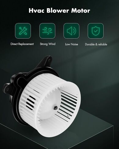 محرك منفاخ سخان SCITOO 700095 لسيارة جيب مع مروحة محركات منفاخ HVAC مناسب لـ 1997-2001 لسيارة جيب لشيروكي/1999-2002 لسيارة جيب رانجلر يستبدل 700095، 4886150AA، PM6002، CH3126112 in Saudi Arabia