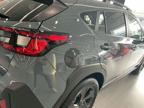 Fuel Tank Cover Compatible With Subaru New Crosstrek 2024 Oil Cap Gas Cover Trim Exterior Car Accessories ABS 1PC(Glossy Black Style) in Kuwait