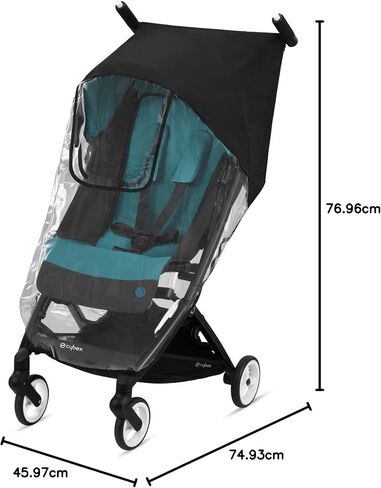 CYBEX Libelle Stroller Rain Cover, Transparent, Stroller Accessory, Baby Travel Weather Shield in Saudi Arabia