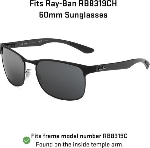 Revant Replacement Lenses for Ray-Ban RB8319CH 60mm in Saudi Arabia