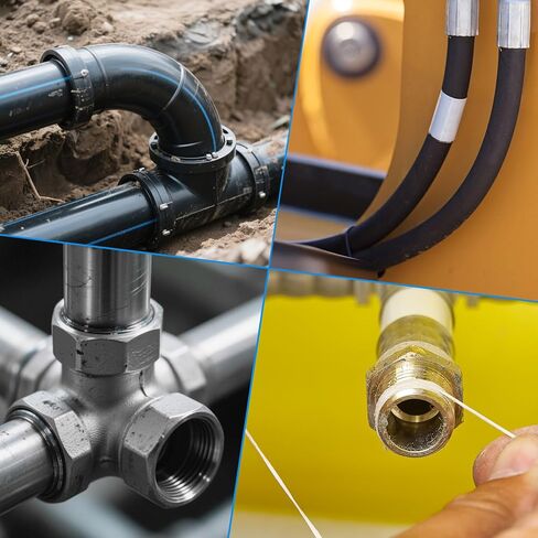 2pcs 5/8 to 3/4 Hose Adapter, Aluminum Alloy Hose Adapter Garden Pipe Repair Fittings Coolant Pipe Connector Barb Splice Coupler for Radiator Vacuum Lines in Kuwait