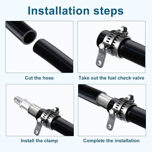 2pcs 5/8 to 3/4 Hose Adapter, Aluminum Alloy Hose Adapter Garden Pipe Repair Fittings Coolant Pipe Connector Barb Splice Coupler for Radiator Vacuum Lines in Kuwait