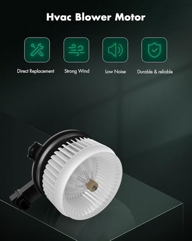 SCITOO 700300 HVAC Blower Motor For Kia Vehicles - AC Heater Blower Motor Fit for 2014-2019 Kia Soul HVAC Heater Blower Motor with Fan Cage Replacement OE-97113 B2000, KI3126114 in Kuwait