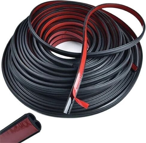 Car Door Soundproof Anti-Dust Seal Strip Car Door Seal Strip Universal Noise Insulation Epdm Truck Car Rubber Waterproof Seals(10 Meters) in Saudi Arabia