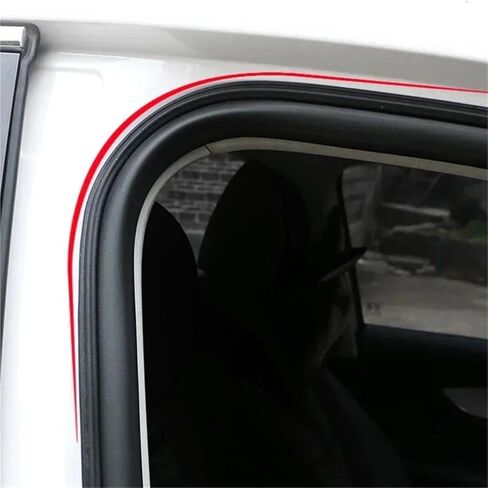 Car Door Soundproof Anti-Dust Seal Strip Car Door Seal Strip Universal Noise Insulation Epdm Truck Car Rubber Waterproof Seals(10 Meters) in Saudi Arabia