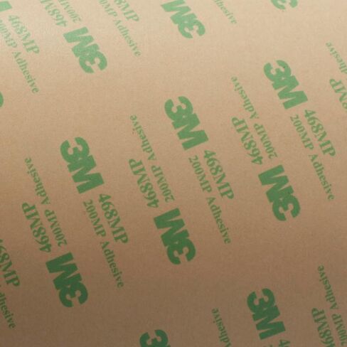 3M 468MP Adhesive Transfer Tape, 0.5" Width x 20yd Length (1 roll) in Saudi Arabia