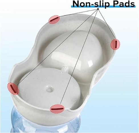 Pet Water Dispenser Large 3 Gallon 11 Liters-Thickened Durable, Dog Cat Water Bowl Dispenser Large,Automatic Pet Waterer Dispenser Station (3-Gallon Dog Waterer) in Saudi Arabia