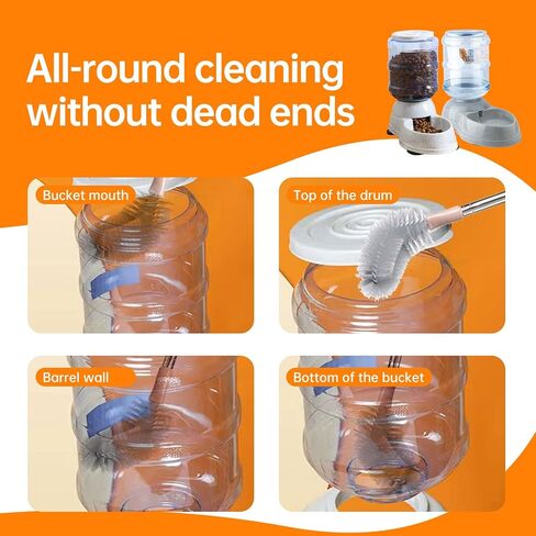 Pet Water Dispenser Large 3 Gallon 11 Liters-Thickened Durable, Dog Cat Water Bowl Dispenser Large,Automatic Pet Waterer Dispenser Station (3-Gallon Dog Waterer) in Saudi Arabia