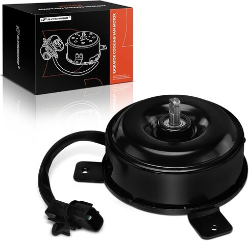 A-Premium Radiator Fan Motor Compatible with Hyundai Accent 2006 2007 2008 2009 2010 2011 1.6L in Saudi Arabia