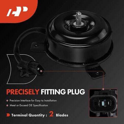 A-Premium Radiator Fan Motor Compatible with Hyundai Accent 2006 2007 2008 2009 2010 2011 1.6L in Saudi Arabia