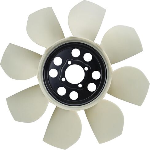 TRQ Radiator التبريد شفرة مروحة متوافقة مع 2004-2012 شيفروليه كولورادو GMC Canyon 2006 Hummer H3 2009-2010 H3T GM3112121 in Kuwait