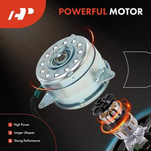 A-Premium Phriatiator Fan Motor متوافق مع Infiniti M56 2011-2013 ، QX70 2014-2014 ، Q70 2014-2016 ، Q70L 2014-2016 ، FX50 2009-2013 & Nissan GT-R 2009-2021 2023-2023 ، 3.8L 5.0L 5. in Kuwait