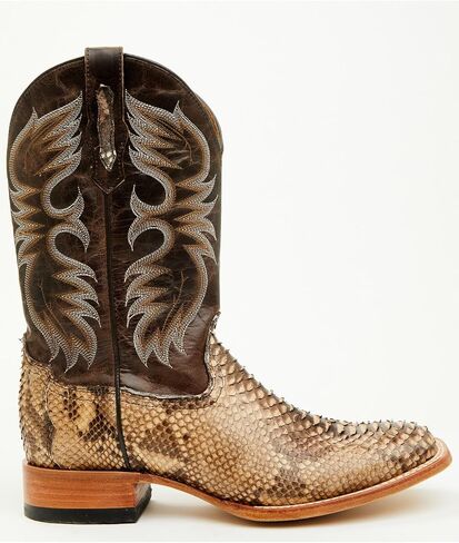 Cody James Men's Exotic Python Western Boot Broad Square Toe - Asr21-20 in Saudi Arabia