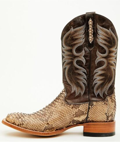 Cody James Men's Exotic Python Western Boot Broad Square Toe - Asr21-20 in Saudi Arabia