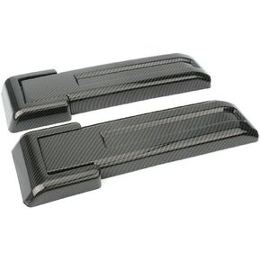 4X Carbon Fiber Tailgate Hinge Cover Molding Trim Rear Upper Exterior for Jeep for Wrangler 2007-2017 4CFTHCMTFJWJ2 in Saudi Arabia