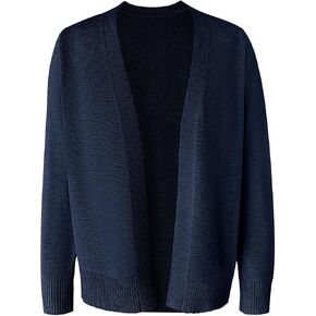 Haloumoning Boys School Uniform Cardigan Sweater Kids Knit Open Front Long Sleeve Outerwear 5-14 Years in Saudi Arabia