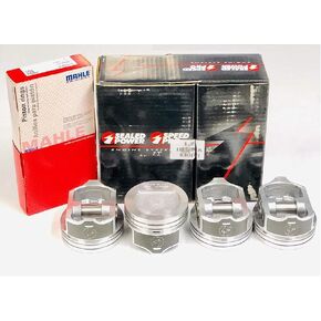 قياسي 4.00 حجم حجم الطبق الحلقات الطبق أعلى مكابس متوافقة مع Mercury Mercruiser 140 Chevy Marine 3.0 3.0L 181 محركات. in Kuwait