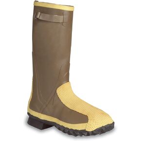 Ranger Flex-Guard Safety PAC 16 "أحذية مشطاة مطاطية للرجال الثقيلة مع إصبع القدم الصلب ونعل الصلب ، الزيتون/الأصفر والأسود (2169) in Kuwait