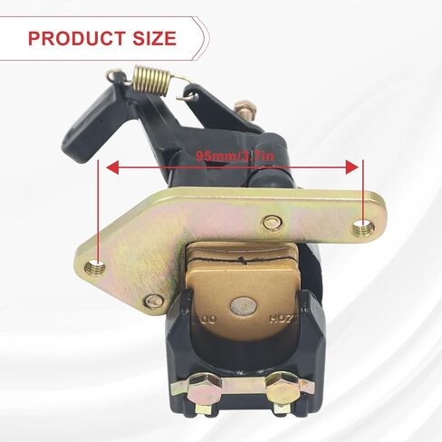 Triumilynn Rear Brake Caliper for Yamaha Warrior 350 1987-2004 / Banshee 350 / Wolverine 350 / Raptor 660 Caliper with Parking Brake # 1UY-2580W-01-00 in Saudi Arabia