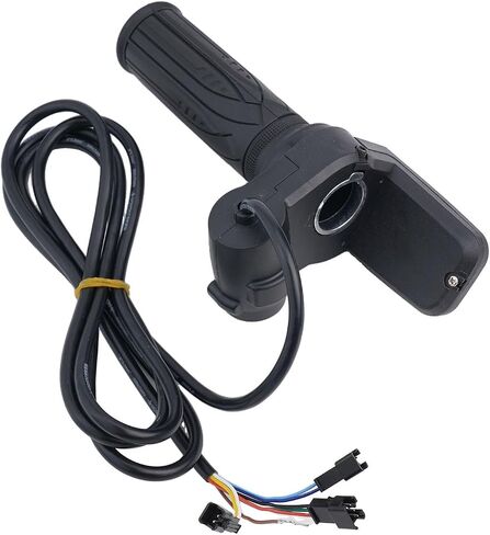 Electric Twist-Throttle Grips, E-Bike TwistThrottle 24-72V Electric Scooter Bicycle Grip Handlebar LED Display with Key Switch Indicator for E-Scooter Bicycle(8pin with 3 gear speed adjustment) in Saudi Arabia