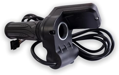 Electric Twist-Throttle Grips, E-Bike TwistThrottle 24-72V Electric Scooter Bicycle Grip Handlebar LED Display with Key Switch Indicator for E-Scooter Bicycle(8pin with 3 gear speed adjustment) in Kuwait