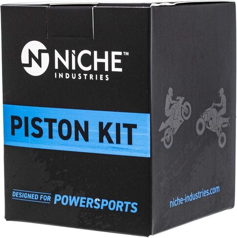 Niche 64mm Top End Repair Kit for Yamaha Banshee 350 (2 count ، Aluminium ، Gray ، 1987-2006) in Saudi Arabia