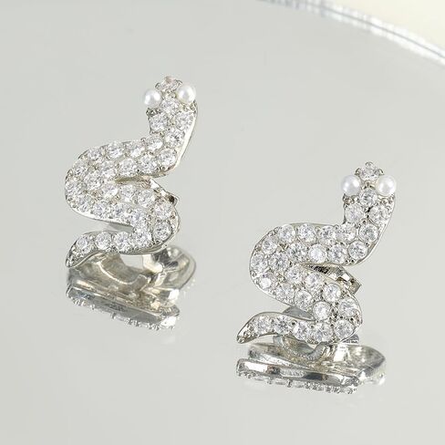 Butterfly Rhinestone for Clip on Earbuds Open Ear, Removable Ear Accessories Exquisite DIY Decoration in Kuwait