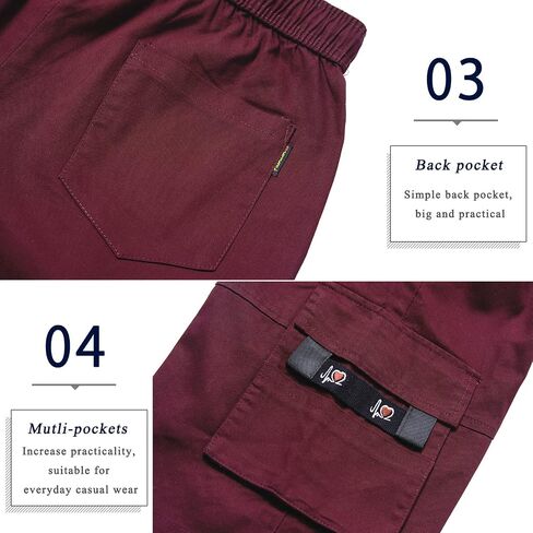 APTRO Men's Elastic Waistband Cotton Cargo Shorts Relaxed Fit Summer Casual Shorts A901 Gray Camo 2X in Saudi Arabia