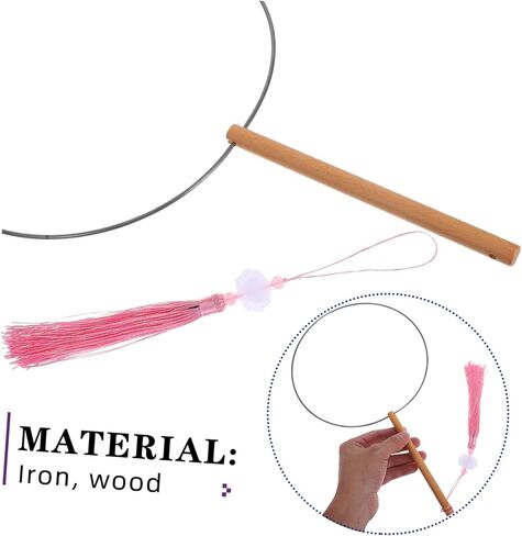 NUOBESTY 6pcs DIY Hand Fan Frame Kit Chinese Style Fan Craft Supplies Sturdy Iron Construction for Weddings Parties and Performances for Creative Projects in Saudi Arabia