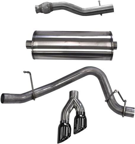 Corsa 14748BLK Cat Back Exhaust with Black Tip (Chevrolet Suburban) in Saudi Arabia